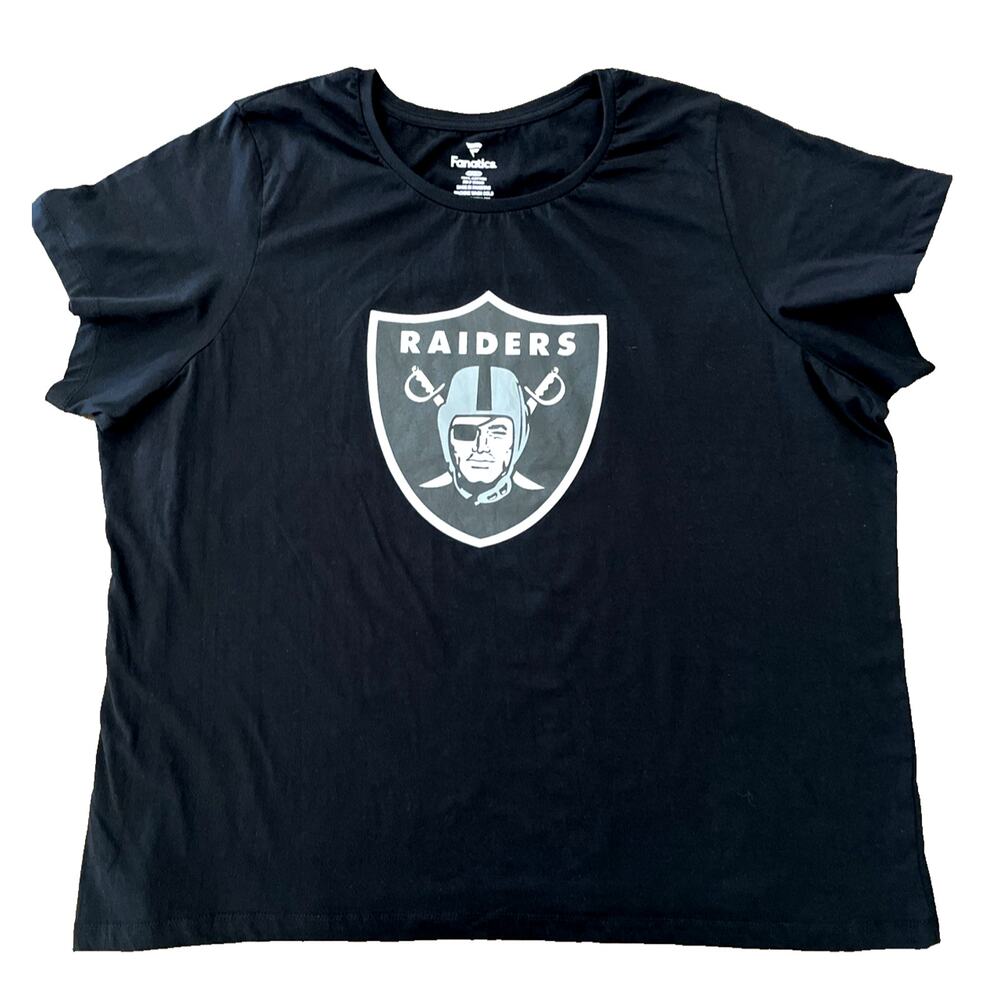 Maxx Crosby # 98 Las Vegas Raiders Fanatics T-Shirt Women's 4X New No Tags